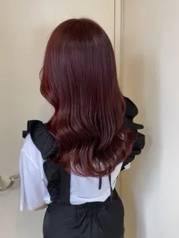 🧡秋先取り暖色カラー 【ブリーチなしワンカラー】🍁🍂