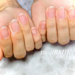 ハンドジェルネイル クリアのみ (お仕事柄ネイルができない方やお爪の補強をしたい方にオススメです)