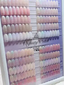 【オフなし】トレンド春シアー♡ちゅるんワンカラー＋ラメ💅【2回目以降＋1,100円】