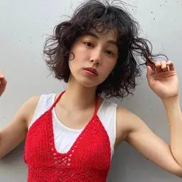 似合わせカット+パーマ