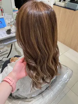 【🌸白髪ぼかしセット🌷】カット+ハイライト