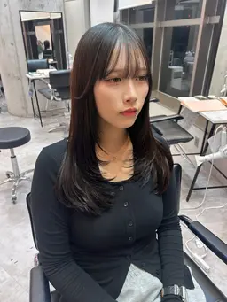 【12月限定🎄】🎀カット＋ワンカラー＋トリートメント🎀（ロング料金🙅🏼）