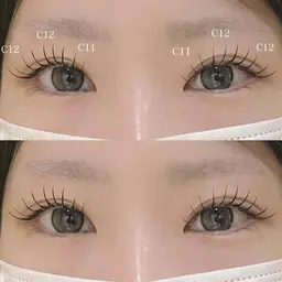 【無料練習モデル募集‼️】LEDエクステ80本👀🎀✨️（付け足しNG✖️🙅🏻‍♀️）