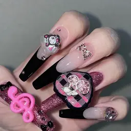 チップ長さ出し10本 + 120分 アートし放題 †໒꒱ 《 15000 - 17000 》