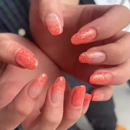 ハンドラメグラデーションネイル【オフ込み】