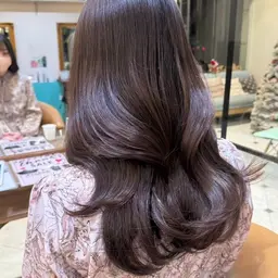 💖平日限定💖ワンカラー➕外部補修トリートメント💭超濃厚スチーマー付き／ロング料金なし、トリートメントランクup可✅