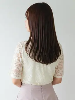 ☆脱白髪染め♪白髪ぼかし(ワンカラー)×オージュアトリートメント☆