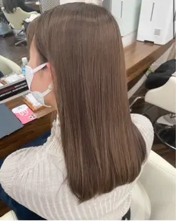 *透明感カラー&髪質改善🌿ナチュラルで垢抜けたい方に◎