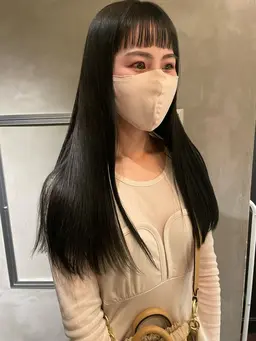 縮毛矯正＋カット＋2stepトリートメント