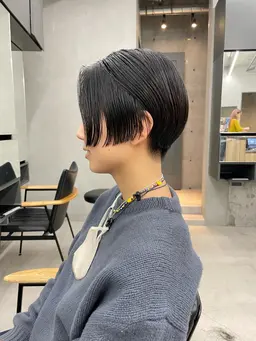 ショートカット🧡ハンサムショート、ショートウルフ、ショート全般ご希望の方こちらのメニューになります☺️