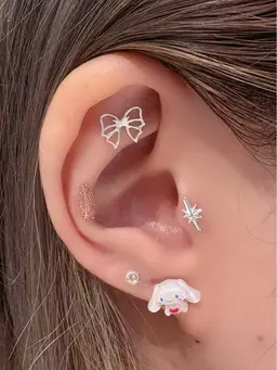 耳つぼジュエリー💎✨🍒6粒！イベント前に是非🎀追加も可能です！サンリオパーツございます🎀