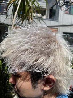 メンズWカラー& &髪質改善トリートメント