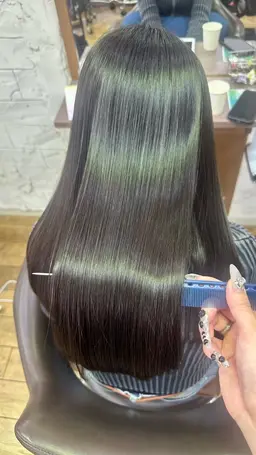 ❀全体縮毛矯正＋似合わせカット＋髪質改善トリートメント˚ ₊✧