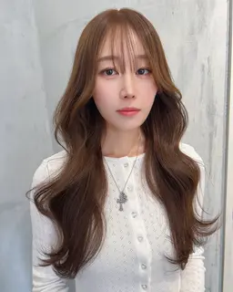 ☘️サラサラにしたい方☘️カット＋透明感カラー＋韓国式水トリートメント🫧超音波アイロンサービス#レイヤーカット#ボブ