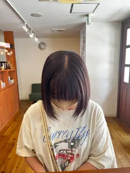 🆕【透明感求める方はこちら】デザインカラー🐈‍⬛🎀（ロング料金あり）/尼崎美容室/立花美容室
