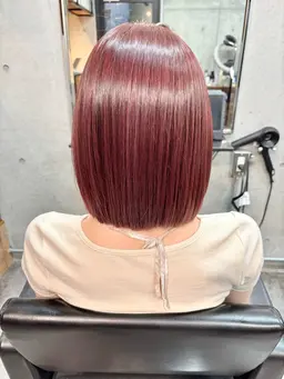 高発色🌈ブリーチなしダブルカラー✨5stepオージュアaujuaアトリートメント