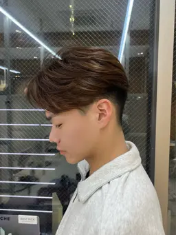 【🤍メンズ刈り上げセンターパートモデル✨】カット×クレンジングスパ付き