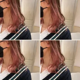 《ミニモ限定》カット➕インナーブリーチ➕カラー➕Aujua3steトリートメント【ケアブリーチ・インナーカラー】