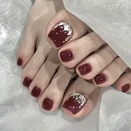 ❤️‍🔥時間内ならアートを自由に楽しめる人気メニュー✨【フット親指コース】