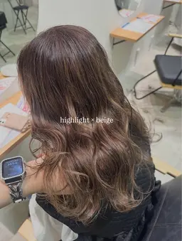 ハイライト+oneカラー+カット🐶