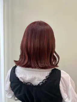 ブリーチなしダブルカラー＋2stepトリートメント🧴🫧