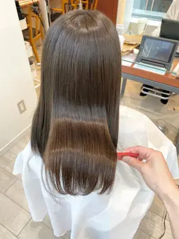新規の方のみ🙇‍♀️水素カラー＋ハホニコトリートメント(ロング料金なし)