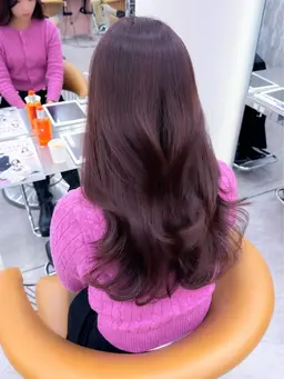 【しっとりケア】透明感カラー+高補修3Stepトリートメント(頭皮クレイジング付き）