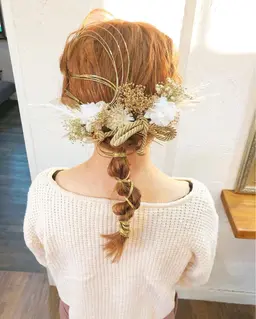 ヘアセット（卒業式ヘアセットは＋2200円​〜​）