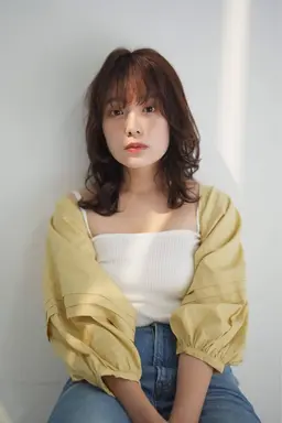 【1月限定】カット＋髪質改善イルミナカラー＋オージュアトリートメント　¥23100→¥12100