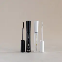 【束感set!!】#束感✕ブラック💝PHENIX美容液（ピンセット付き） + ラッシュリフトorエクステ100本