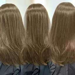 カット+ブリーチなしWカラー+マスクTR