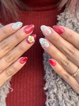 ミディアムアート/オフ無料(手描き系アート5本)デザイン事前相談