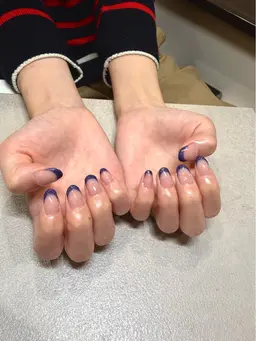 【オフなし】フレンチ✨ハンドネイル