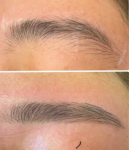 アイブロウWAX/眉カット/間引き