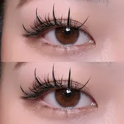 ワンホンマツエク🇨🇳💫 120本 🖤オフ&コーティング付🖤