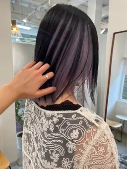 【U24🔸平日限定16時から】グラデーションなどデザインカラーにしたい方💛ケアブリーチ＋デザインカラー＋スタイリング