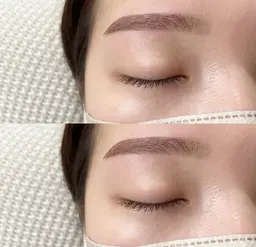 アイブロウwax+間引き