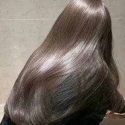 💜癖うねり改善＋艶カラー💜【カラー＋縮毛矯正】