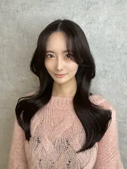 【韓国好き必見🇰🇷】韓国トレンドレイヤーカット+透明感カラー+髪質改善幹細胞トリートメント