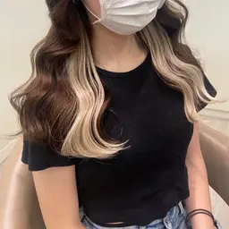 【エクステ人数限定❕/ ポイントカラー】１本¥330​〜​550/ノーダメージでご希望のカラーに💓