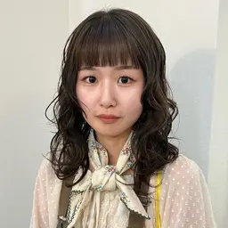 カット+ニュアンスパーマ+質感向上トリートメント🫒🌀