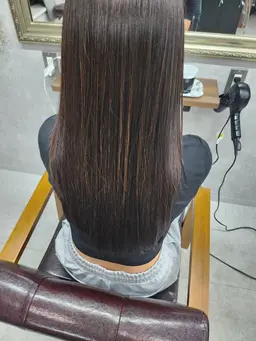 髪質改善ストレート+1stepトリートメント¥24200→13200