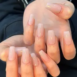 【オフ無】 10本長さだし💖ワンカラーorラメグラ