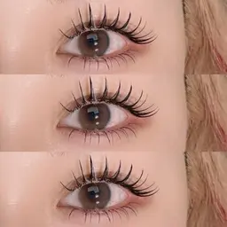 LEDフラットラッシュ上140本まで×下まつげエクステ30本最強セットメニュー✨