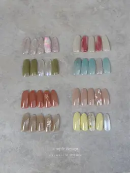 人気No.1✴︎新規限定🌿シンプルデザインコース💫 《オフ,ケア込》