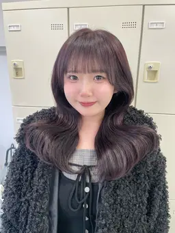 ブリーチなしダブルカラーでできる透明感color ＊♡