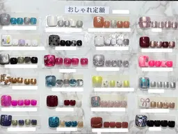 フットおしゃれ定額ネイル❣️オフ有り