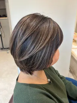似合わせカット＋透明感カラー＋コアミートリートメント