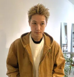 【スパイキーショート】メンズカット