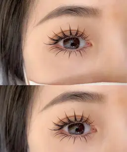 【写真映えNo.1アイ】🎀 ワンホンマツエク上120束と下20本 束感×濃密♡に✨ ¥7980→¥6980